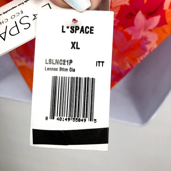 L*SPACE Women's Lennox Classic Bikini Bottoms XL Into The Tropics Reversible NWT - Picture 9 of 12